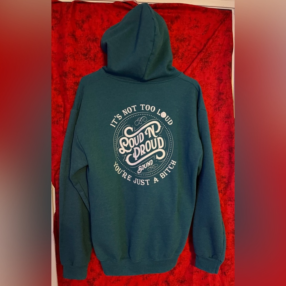 Loudnproud Hoodie / Med / Green